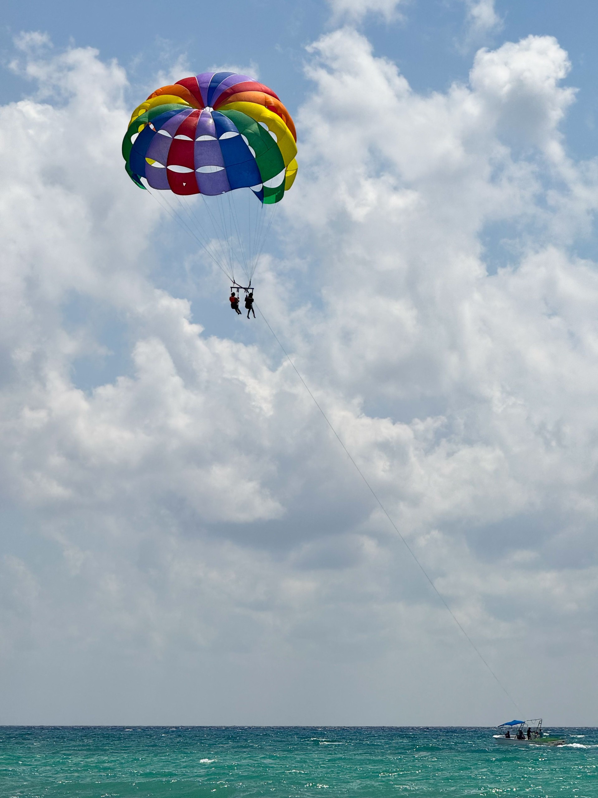 Parasailing en Riviera Maya
