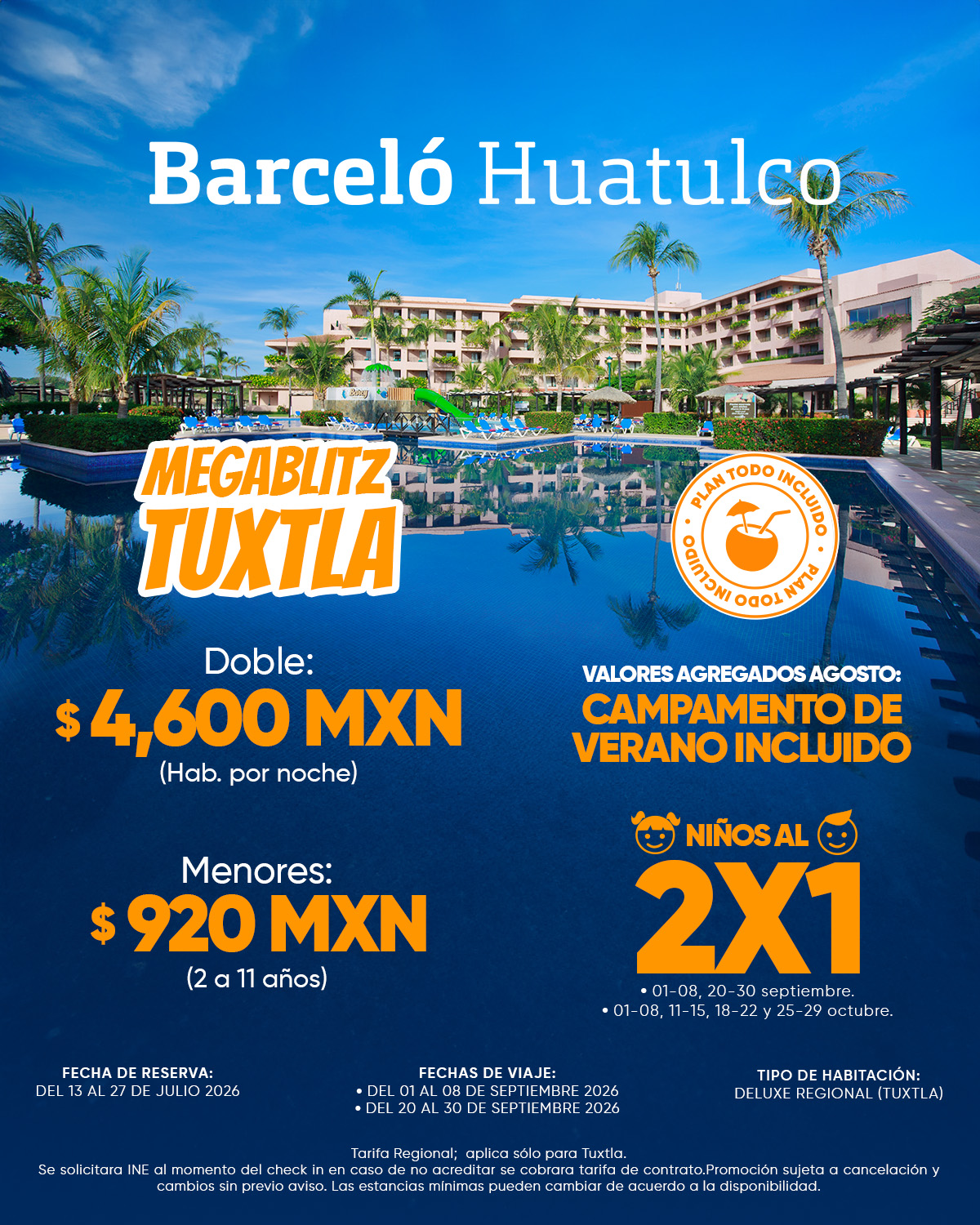 BARCELÓ HUATULCO MEGABLITZ